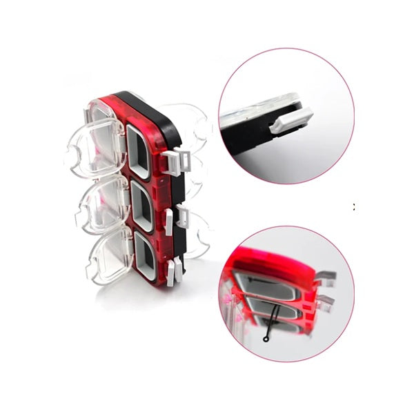 Caja pequeña de accesorios para pesca