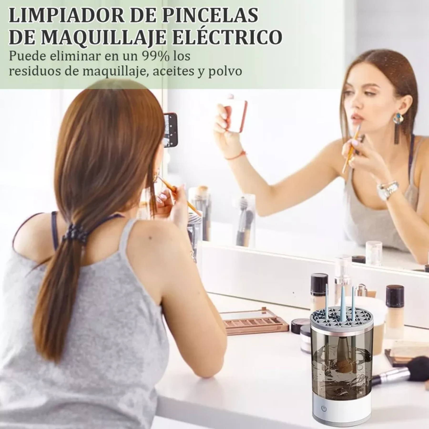 MystiClean™ - Limpiador de brocha
