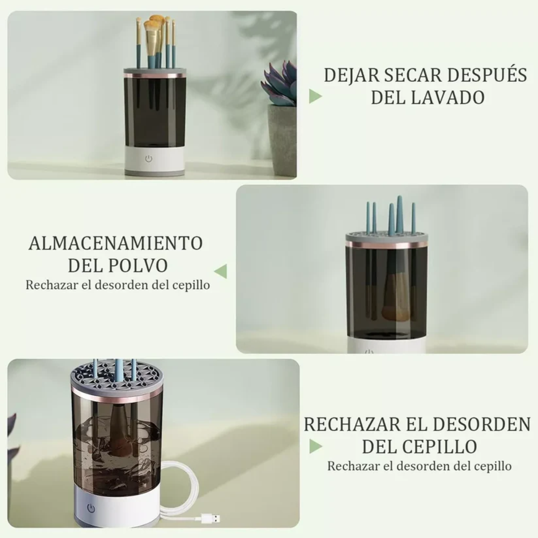 MystiClean™ - Limpiador de brocha