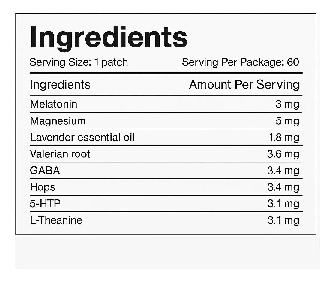 SleepPatch™- Parches Dormir